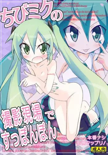 [Nihon Dandy (Matsuno Susumu)] Chibi-miku no Satsuei Genba de Supponpon (Vocaloid) [Digital]